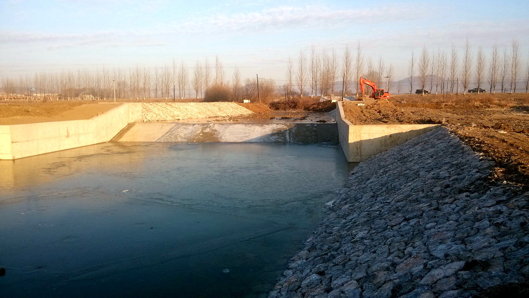 吉林隆源水利工程有限公司紅旗嶺鎮太平攔河壩